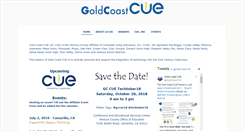 Desktop Screenshot of goldcoastcue.org